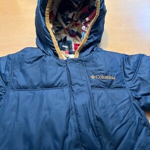 Columbia Kids' Navy Blue Puffer Jacket